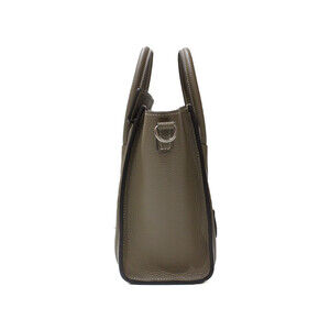 Celine shoulder Luggage bag Shopper Gray handbag Greige